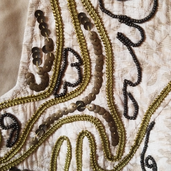 Coldwater Creek Beaded Detailed Jacket - 8 - Picture 4 of 6